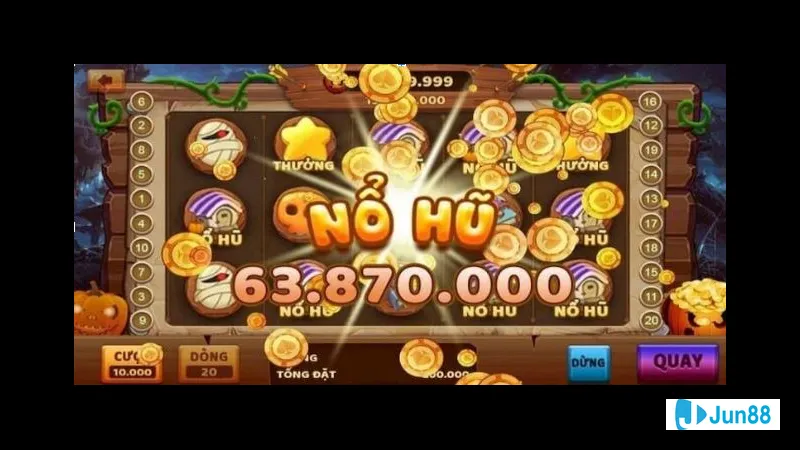 Trò chơi nổ hũ phong phú tại Jun88